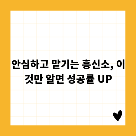 안심하고 맡기는 흥신소, 이것만 알면 성공률 UP